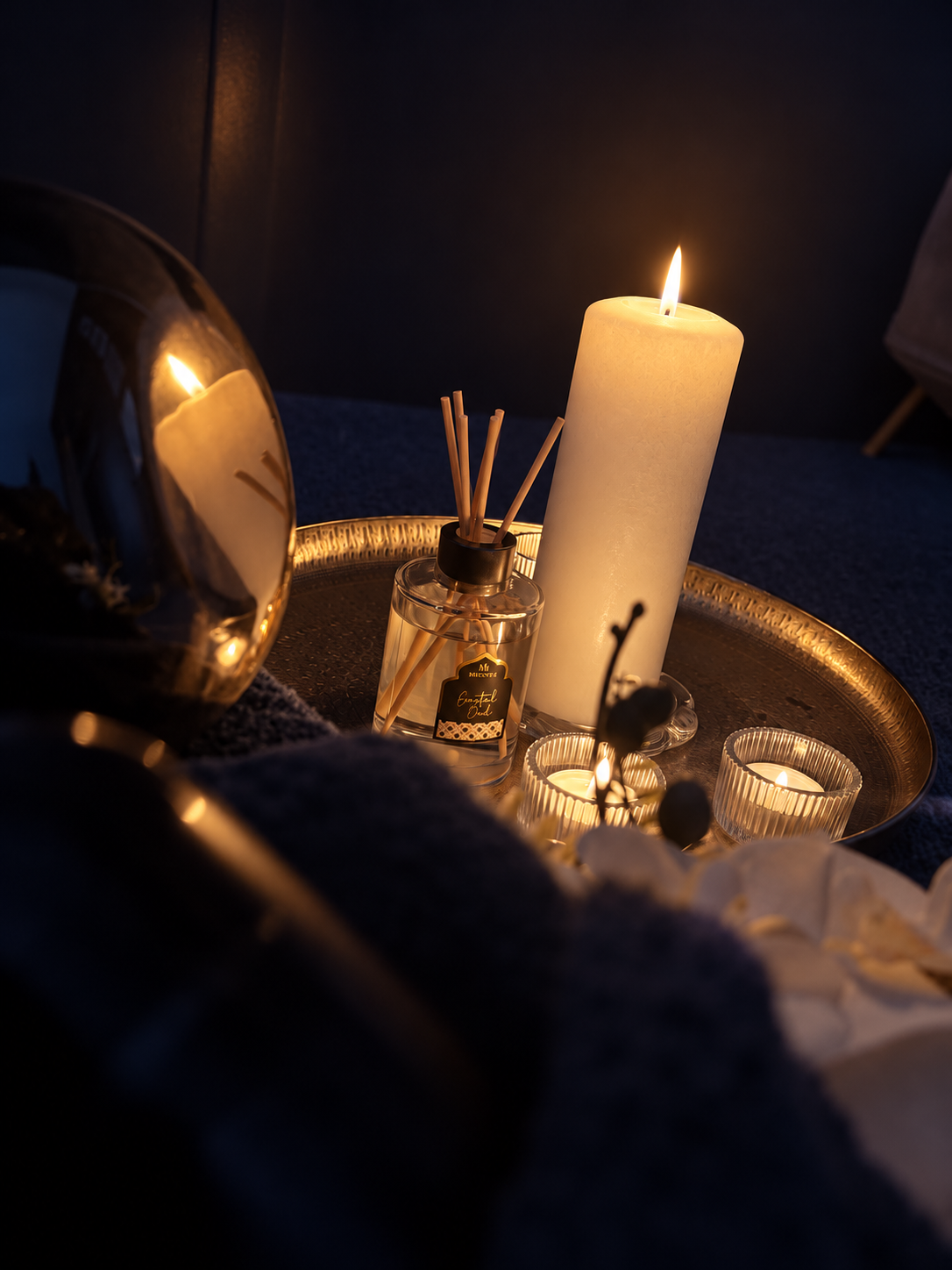 Warm oil ritual